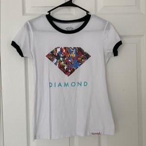 Women’s Diamond T shirt White XS
